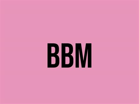 hentai bbm meaning|Urban Dictionary: BBM.